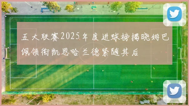 五大联赛2025年度进球榜揭晓姆巴佩领衔凯恩哈兰德紧随其后